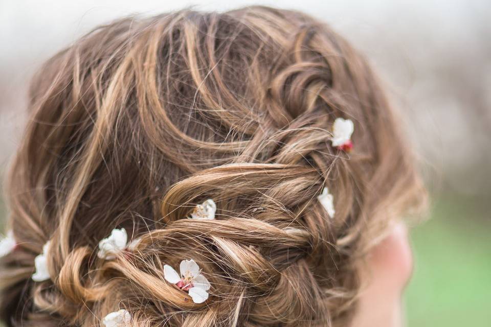 Braided boho hair