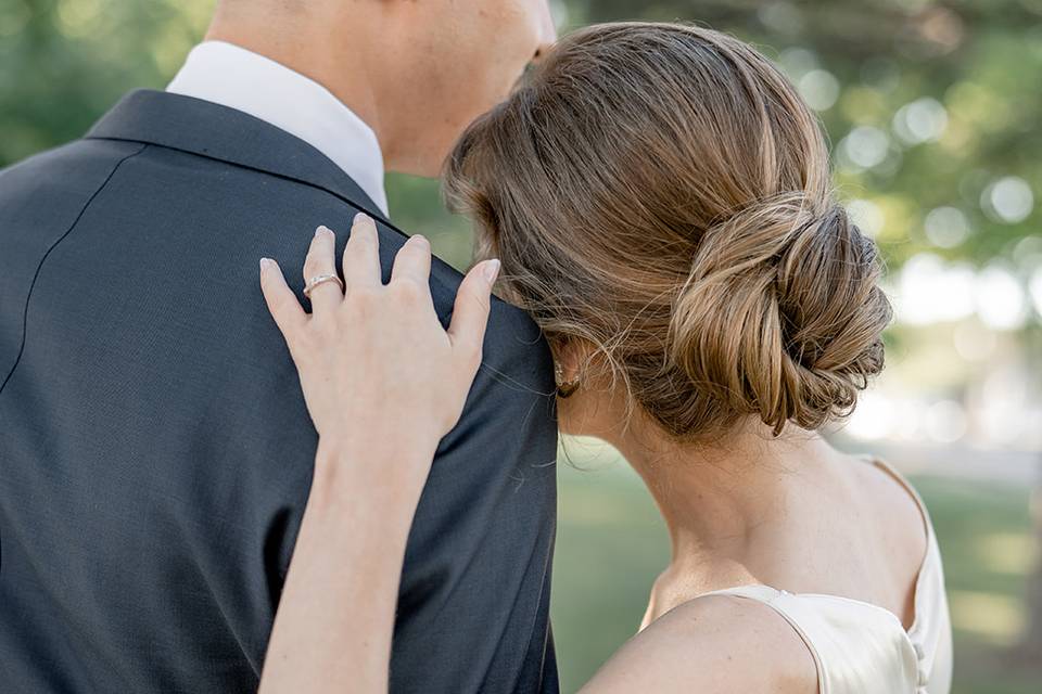 Beautiful Bridal Bun