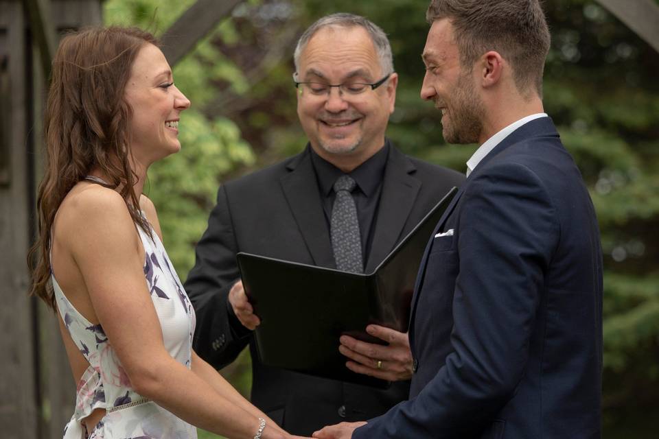 Outdoor wedding