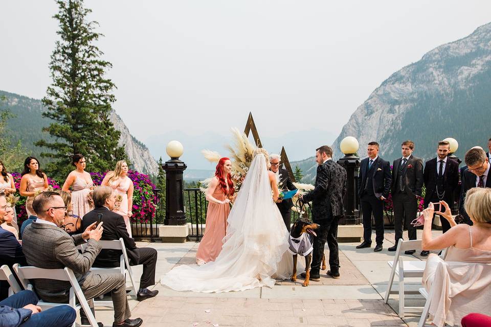 Moraine Lake elopement