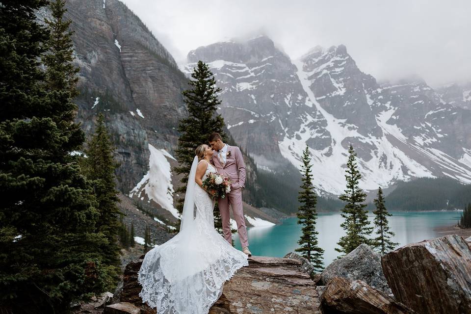 Moraine Lake Wedding