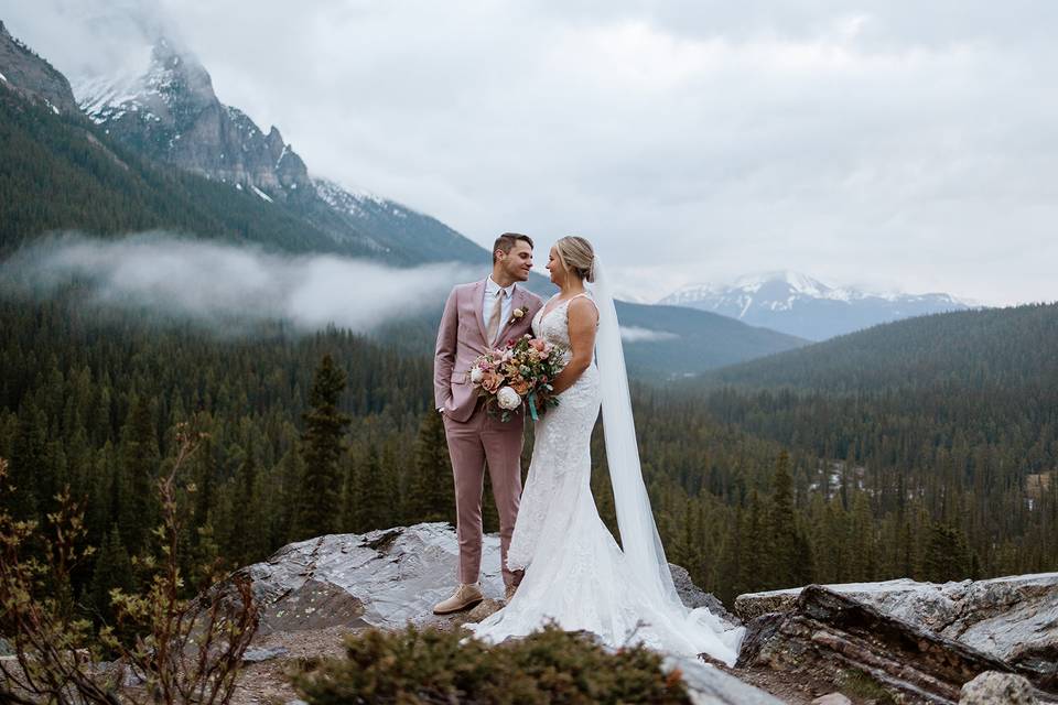 Moraine Lake Wedding