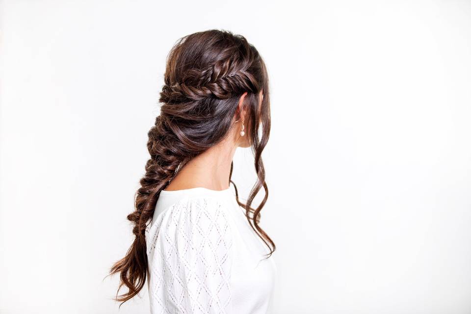 Bridal Updo & Half-dos