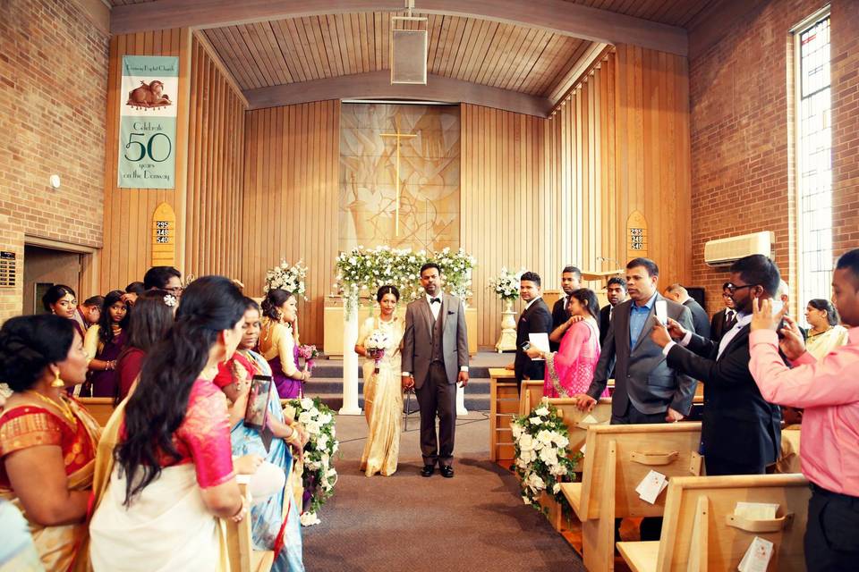 Scarborough, Ontario wedding ceremony