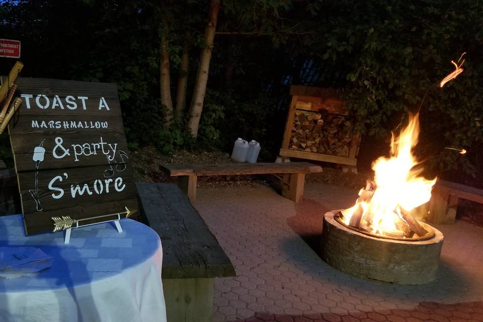 Outdoor Ceremony by the Barn