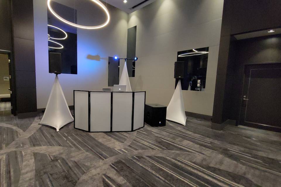 Sleek DJ Setup