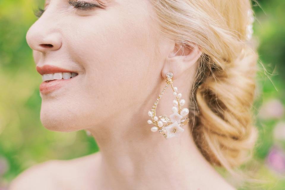 FLORENTINE bridal earrings