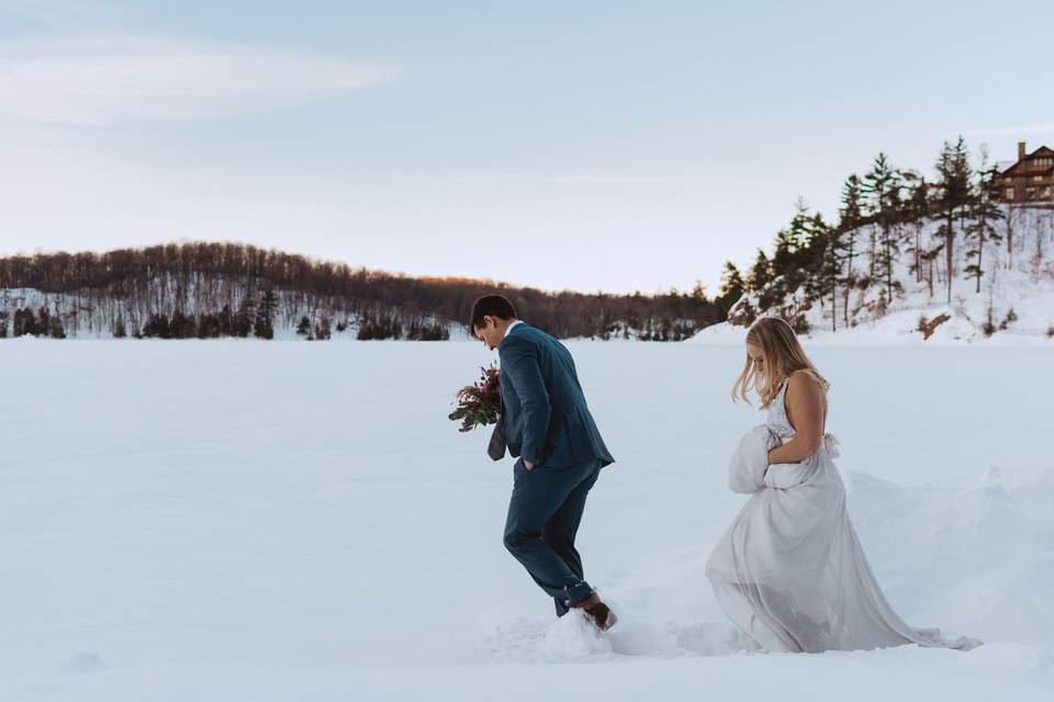 Winter wedding