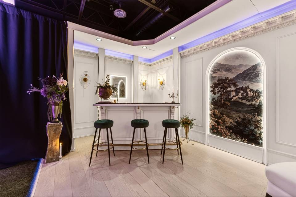 Our VIP cocktail bar