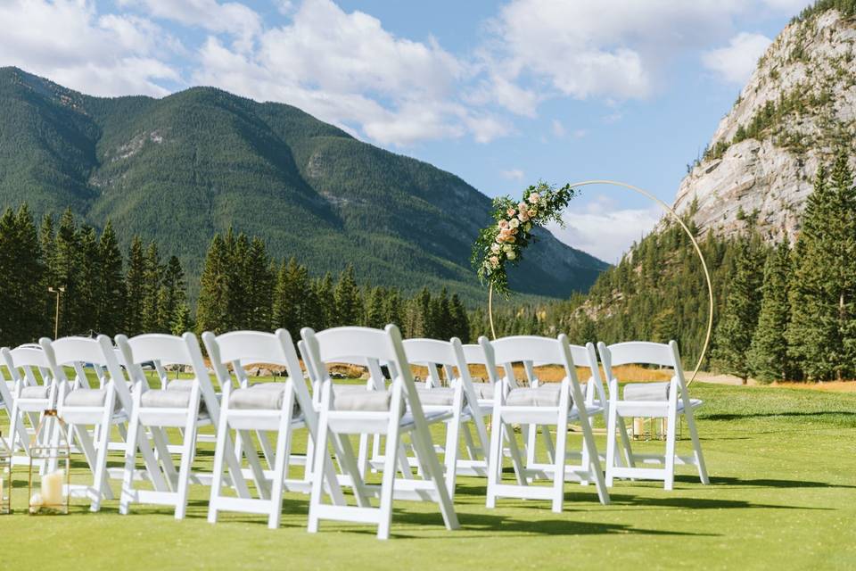 Outdoor ceremony