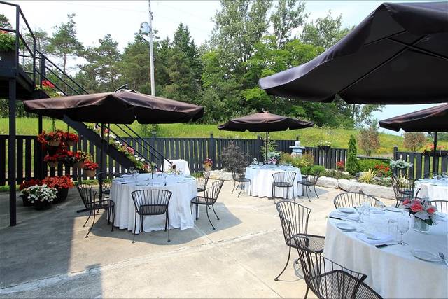 Outdoor ceremony and reception