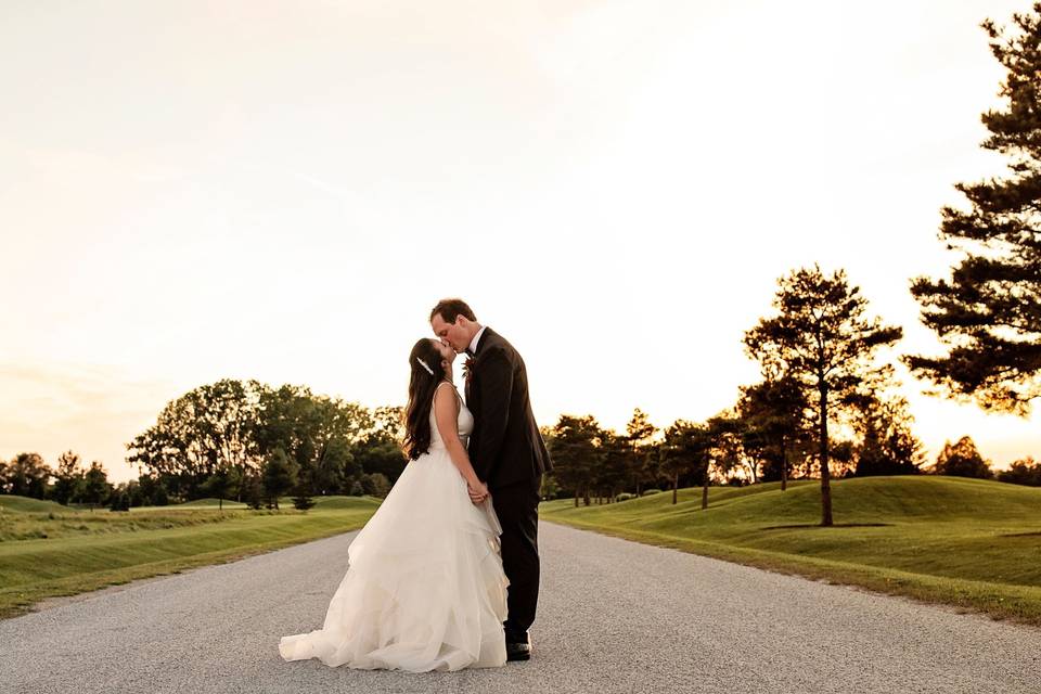 Golf course background