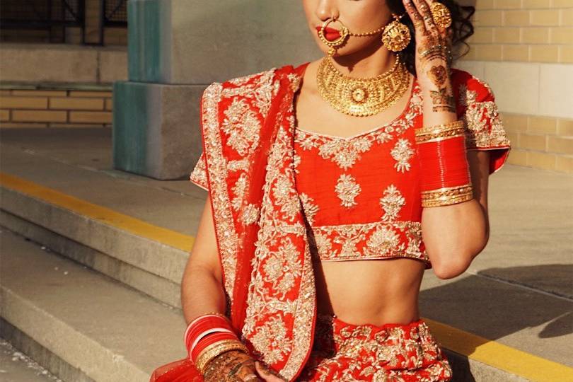 South asian bride