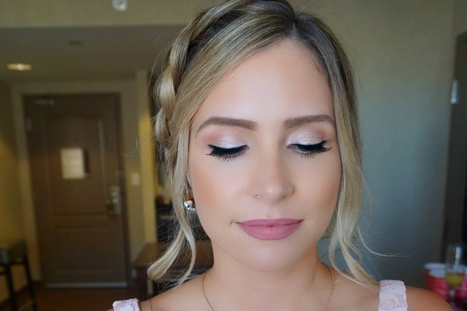 Bridesmaid makeup toronto