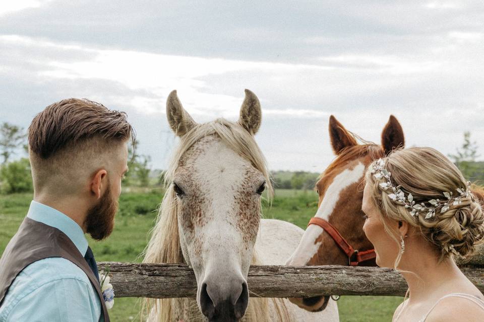 Countryside wedding