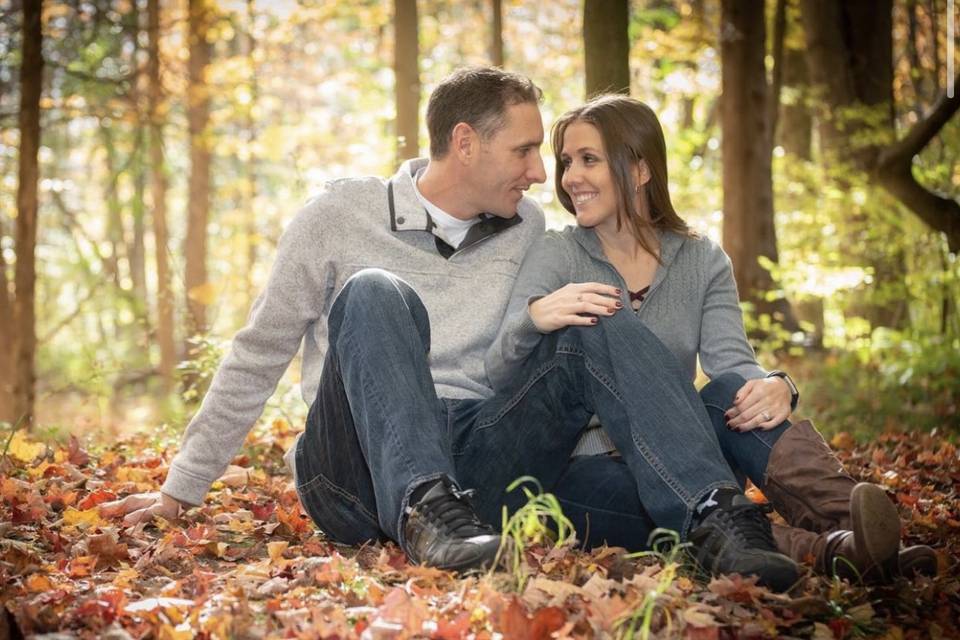 Fall engagement shoot