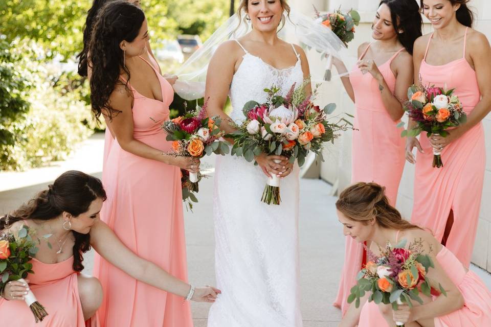 Bridesmaid fun