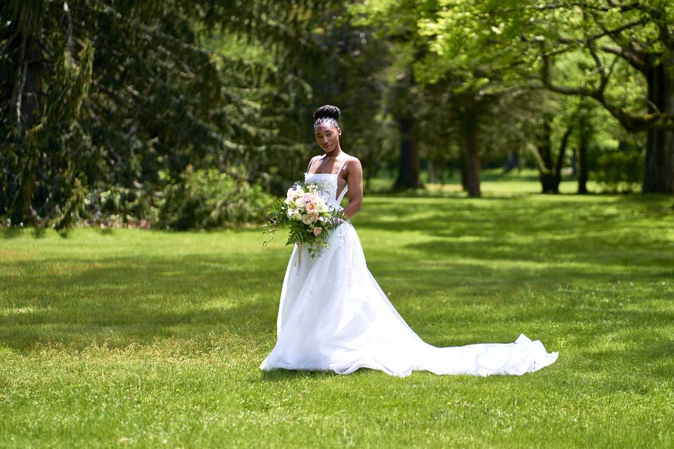 Gorgeous bride