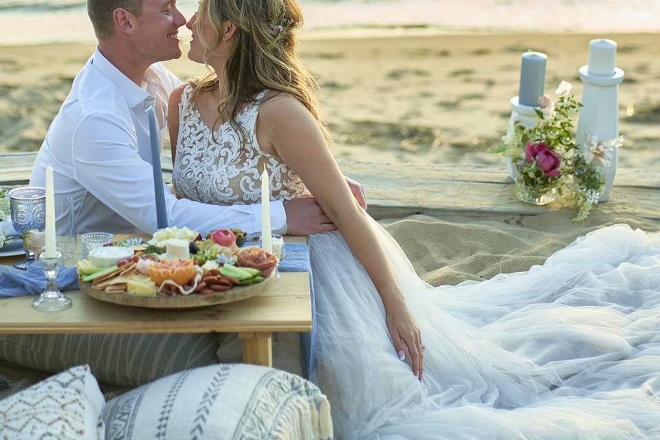 Intimate Wedding at the Beach