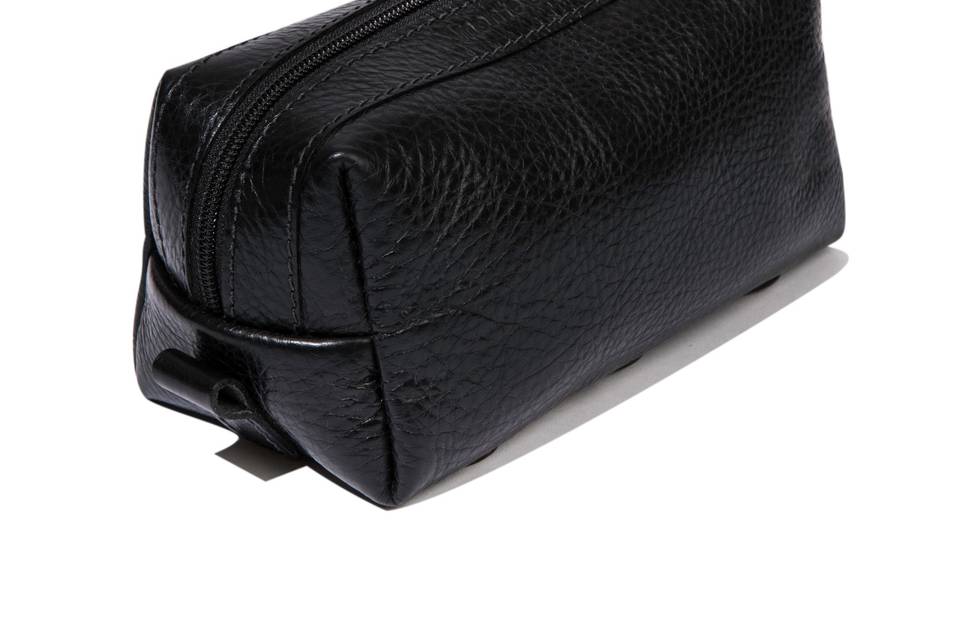 Leather Travel Kit - Black