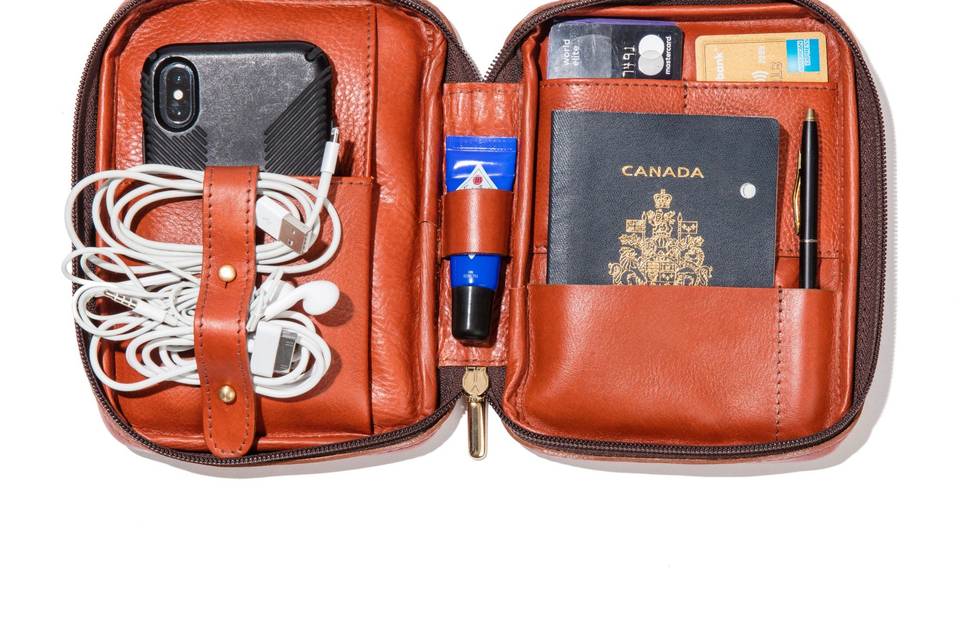 Travel Carry All - Cognac