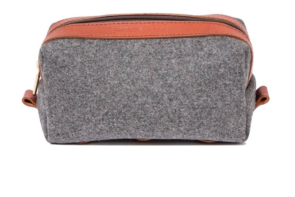 Wool travel kit - grey