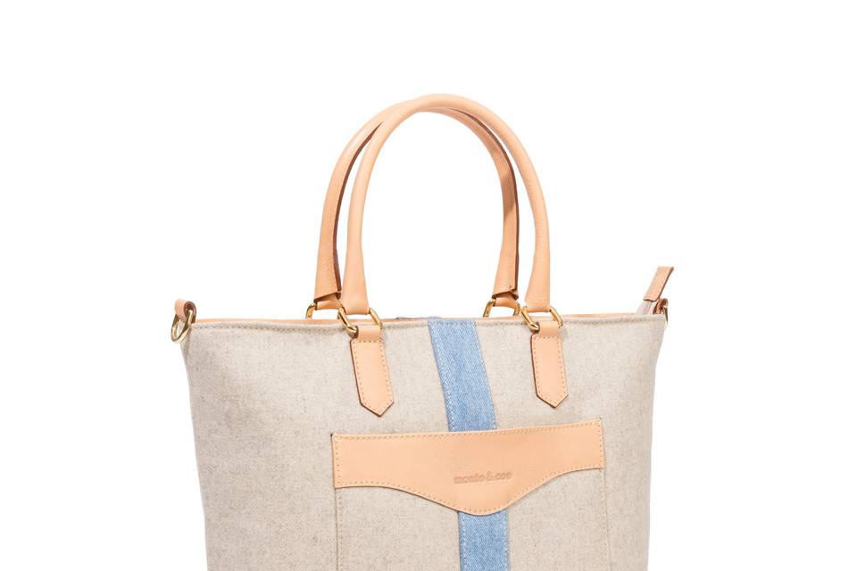 Daily Tote - Oatmeal/Nude