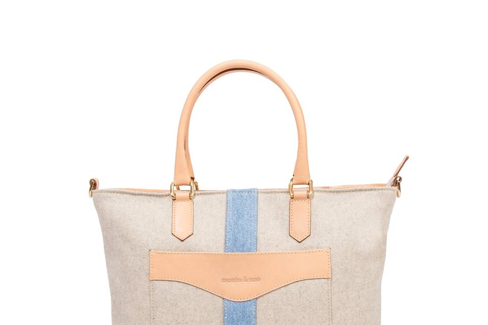 Daily Tote - Oatmeal/Nude