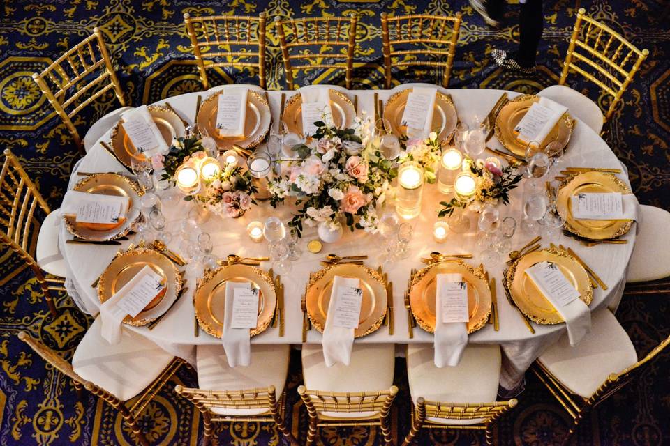 A wedding table