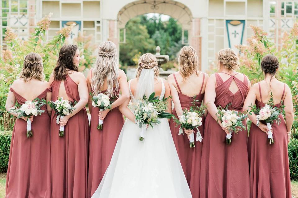 Wedding hair and makeup