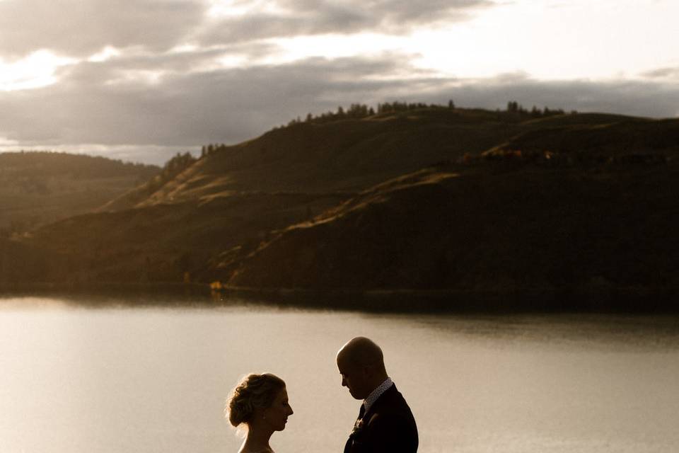 Elopement at Kalamalka Lake