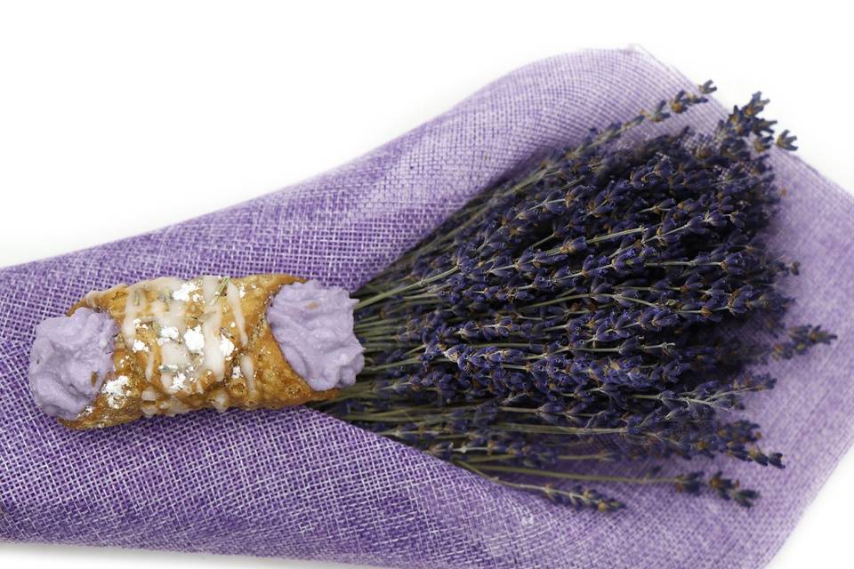 Lavish in Lavender Cannoli