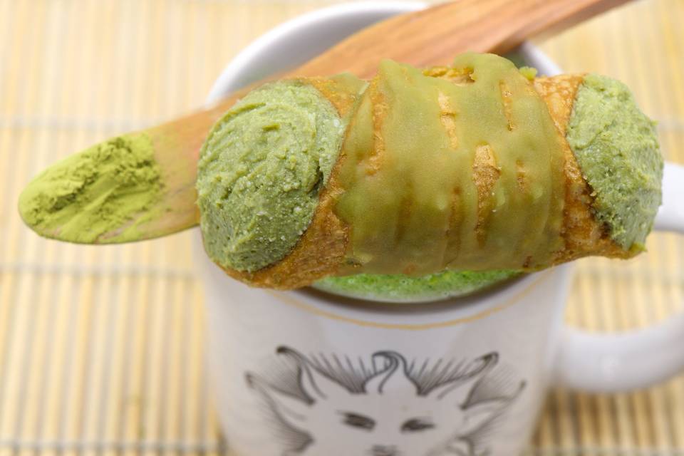 The Matcha Cannoli