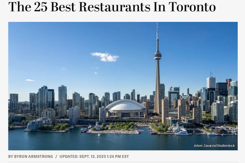 Best 25 Restaurants