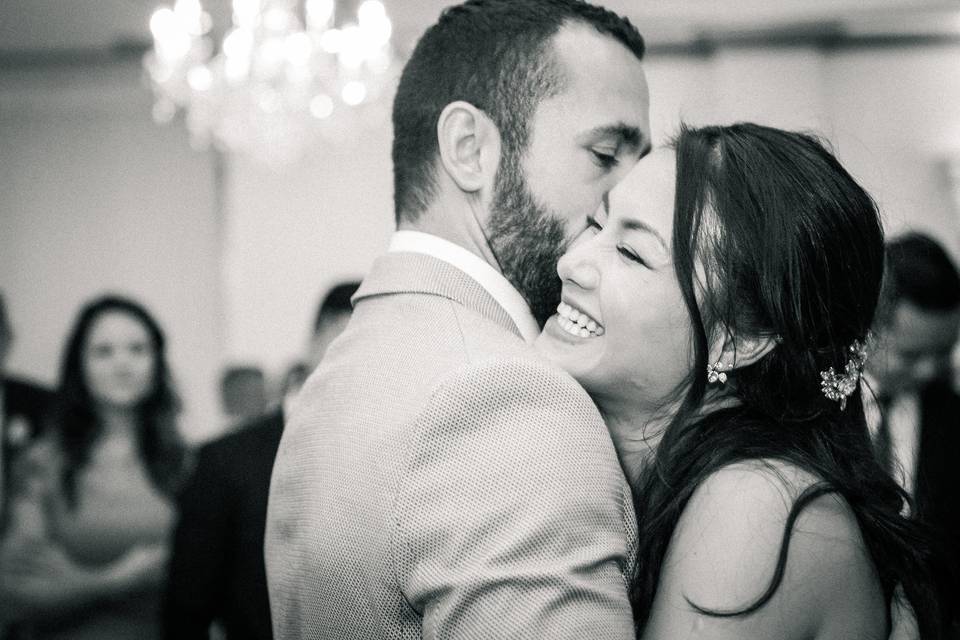 First dance bride groom