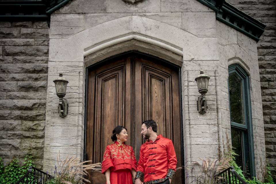 Bride and Groom Sofitel