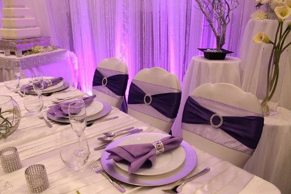 fredericton convention center head table cake table.JPG