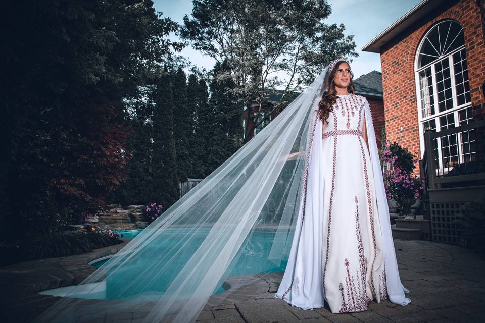 Bridal portrait