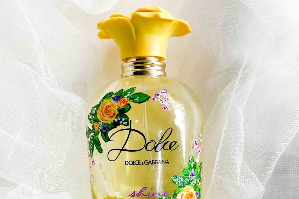 Painted Perfume Bottle