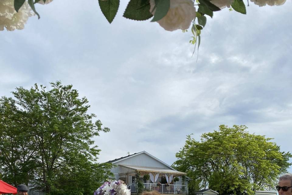 Officiant on the go