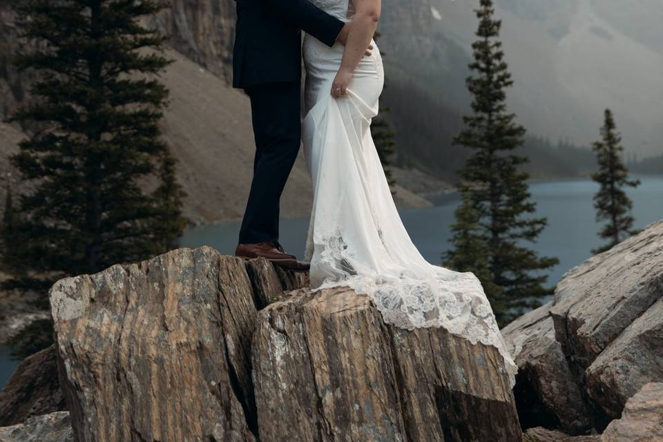 Moraine Lake elopement