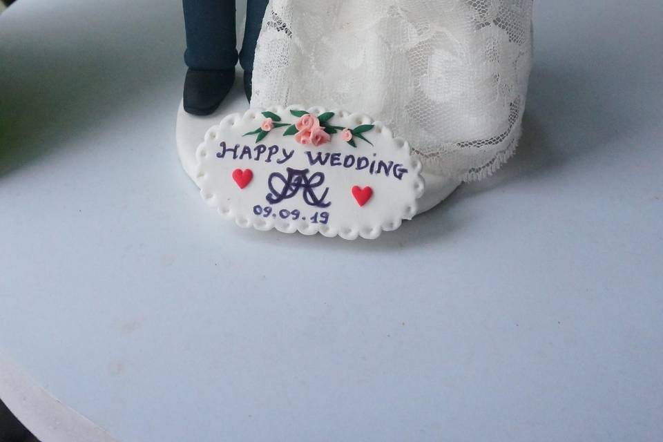 Seal wedding cake topper