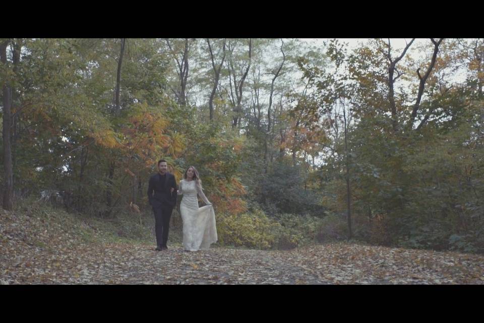 Fall wedding