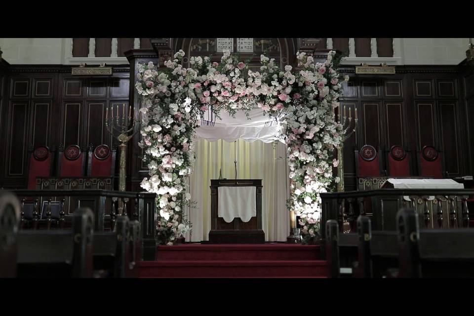 The chuppah