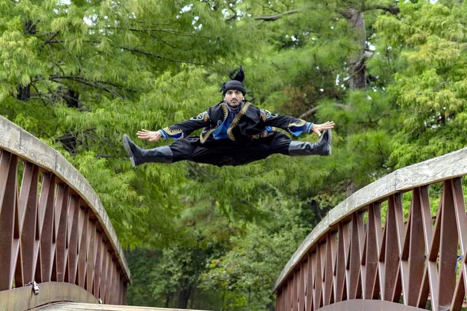 Bridge jump