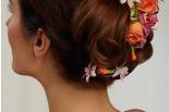 Bridesmaid hair flowers