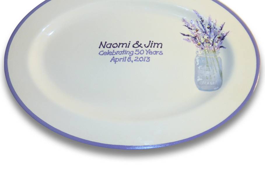 Guest Book Signature Platter