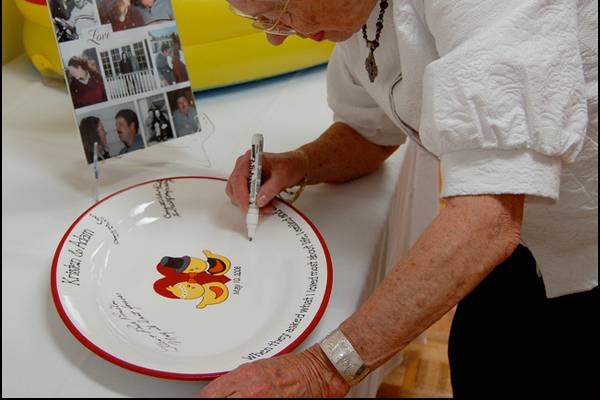 Guest Book Signature Platter