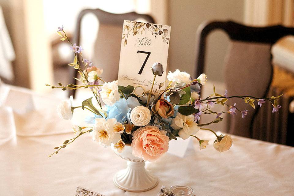 Whimsical centerpieces