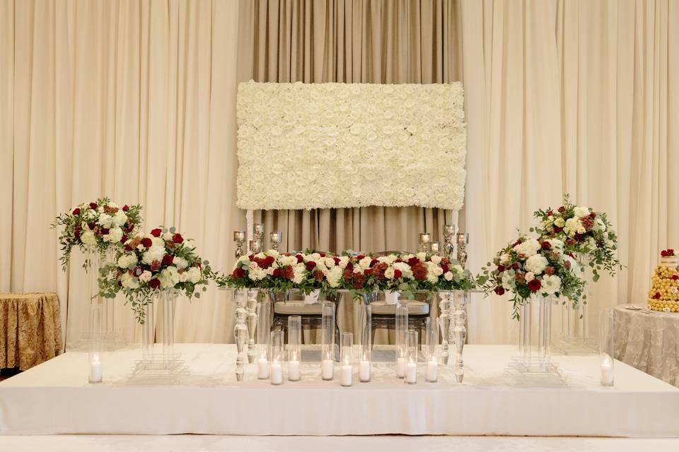 Head Table Design